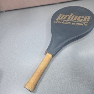 Prince Precision Graphite Series 110 Tennis Racquet Black Leather grip